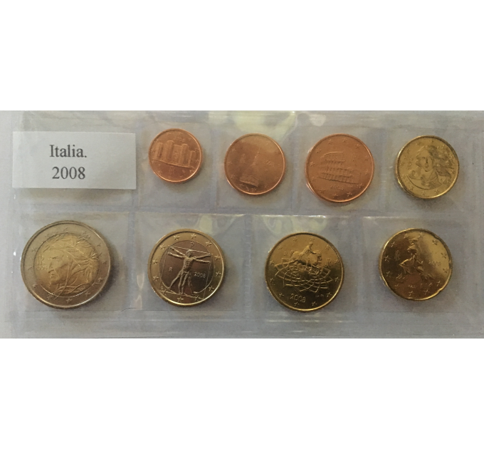 Italië euro set UNC 2008