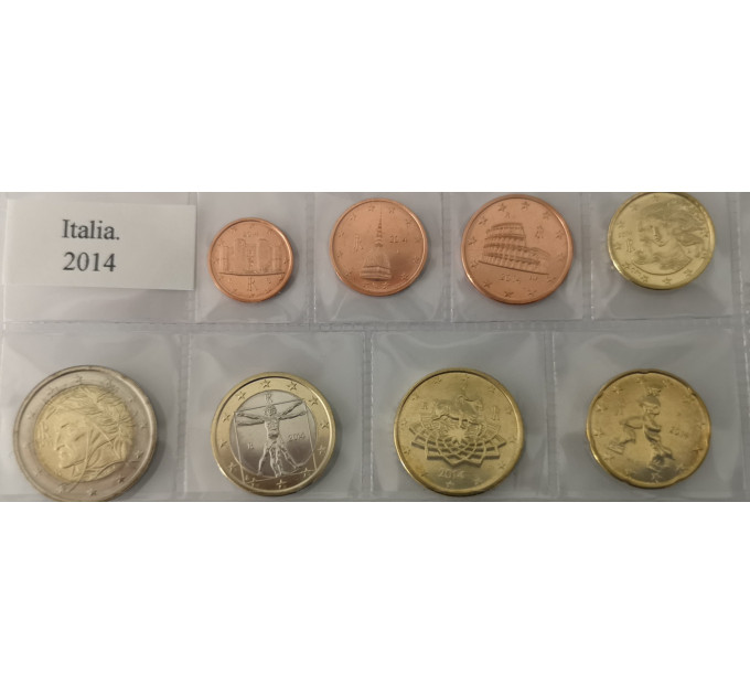 Italië euro set UNC 2014