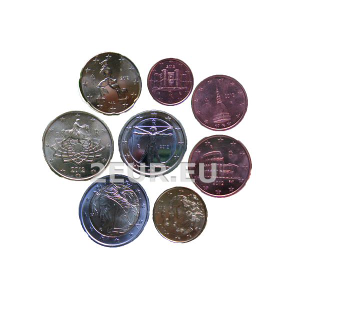 Italië euro set UNC 2012