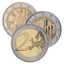 2 EURO UNC COINS