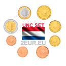 EURO COIN SET UNC