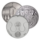 2.5 EURO UNC COINS