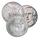 5 EURO UNC COINS